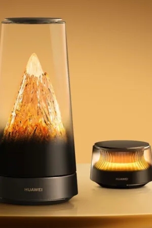 Huawei lance le WiFi Mesh Router X3 Pro : WiFi 7 déguisé en montagne enneigée lumineuse