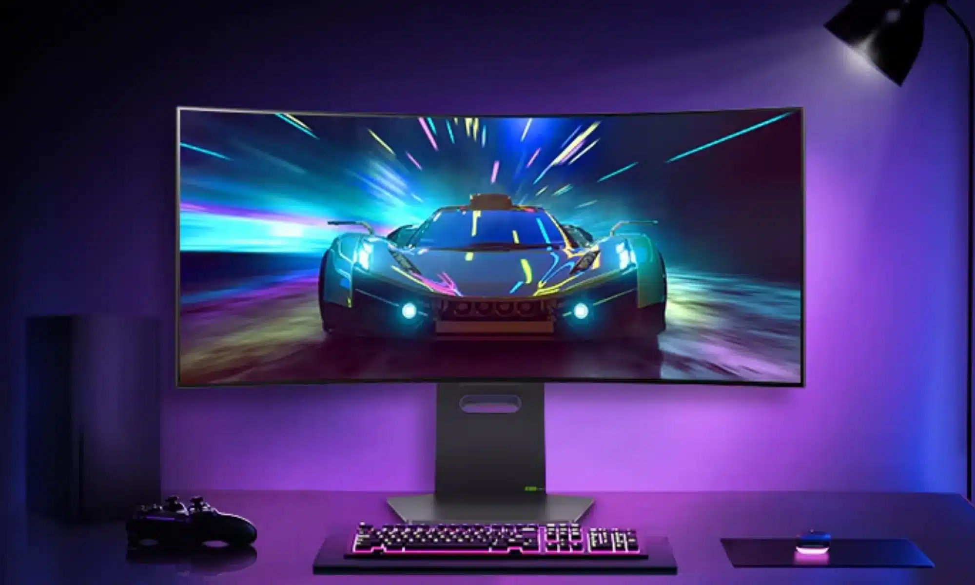 LG OLED monitor uasge image