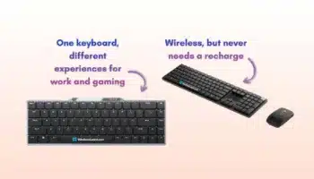 Lenovo dévoilera au CES 2026 un clavier et une souris solaires sans recharge