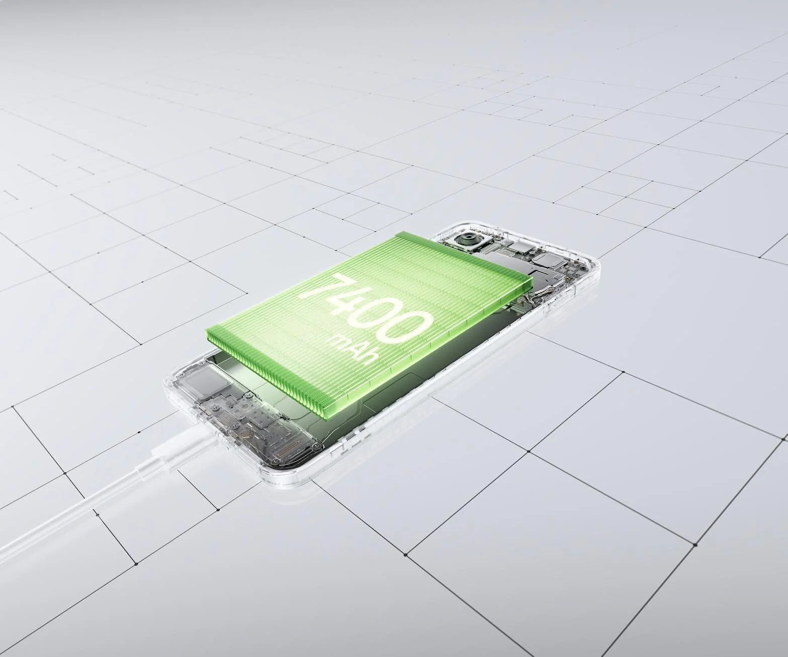 OnePlus 15R aura la plus grosse batterie jamais vue : 7 400 mah 50 OnePlus 15R battery