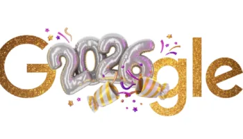 Google dévoile son Doodle du Réveillon du Nouvel An 2025 pour célébrer le passage à 2026