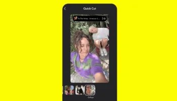 Snapchat lance « Quick Cut », un nouvel outil de montage vidéo ultra-rapide