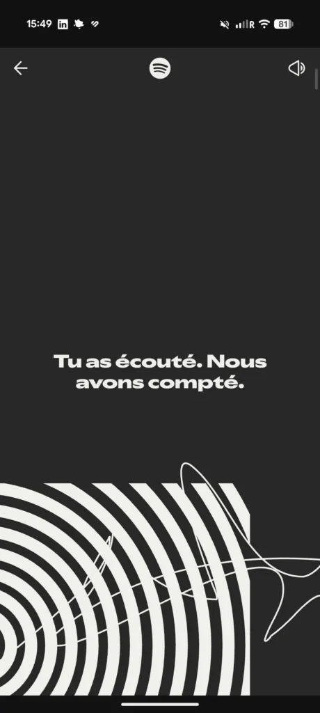 Spotify Wrapped 2025 : comment voir, partager et comprendre votre rétrospective 68 Screenshot 20251203 154916