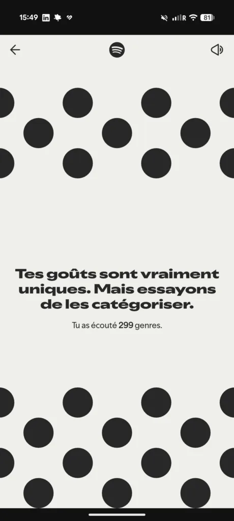 Spotify Wrapped 2025 : comment voir, partager et comprendre votre rétrospective 70 Screenshot 20251203 154930