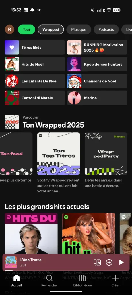 Spotify Wrapped 2025 : comment voir, partager et comprendre votre rétrospective 74 Screenshot 20251203 155246