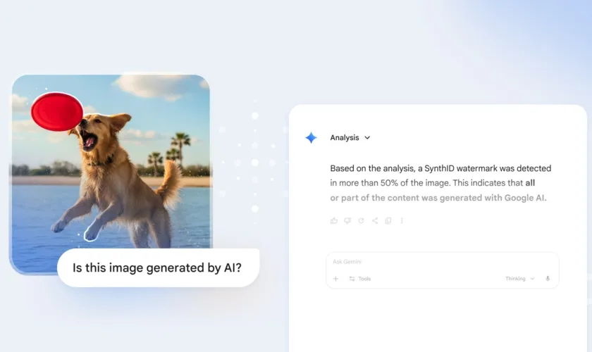 Gemini : Google permet désormais de vérifier si une vidéo a été générée par son IA