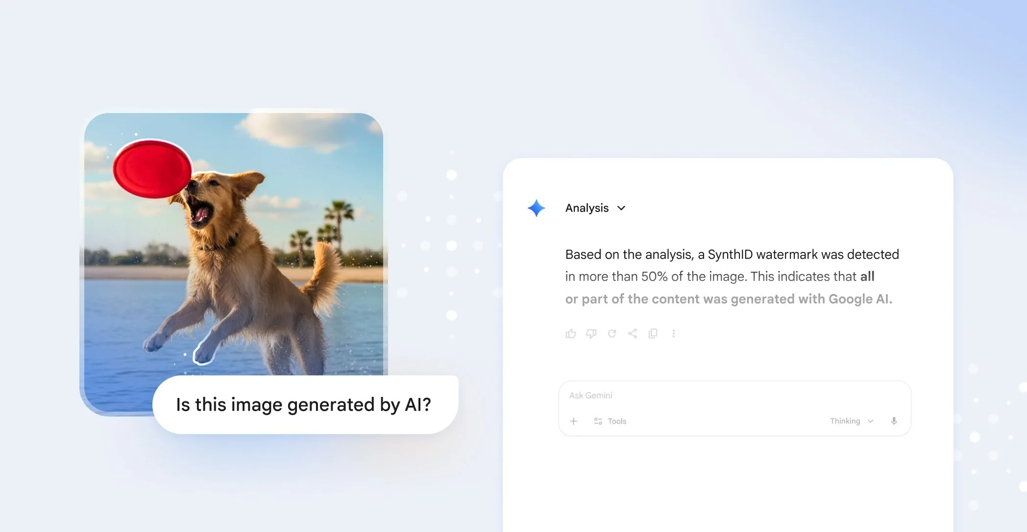 Gemini : Google permet désormais de vérifier si une vidéo a été générée par son IA