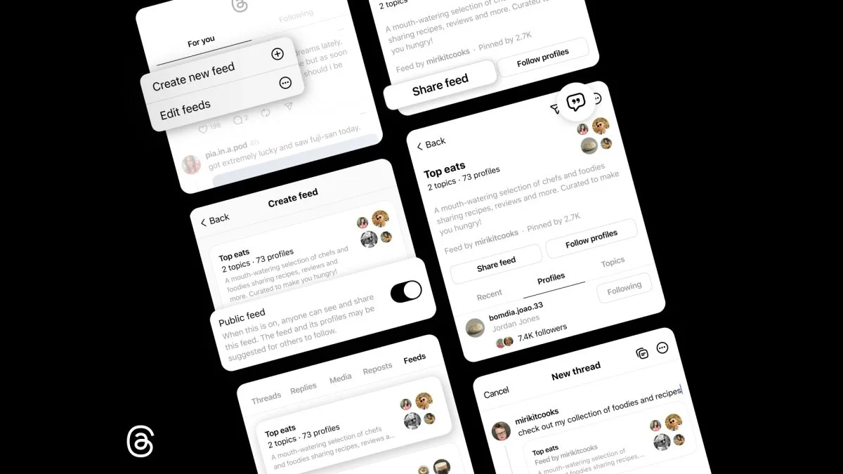 Threads transforme le mème « Dear algo » en fonctionnalité pour personnaliser votre flux