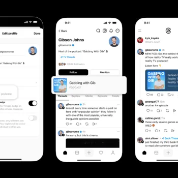 Threads prépare les extraits de podcasts pour attirer créateurs et communautés audio