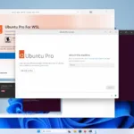 Ubuntu Pro on Windows 1080p