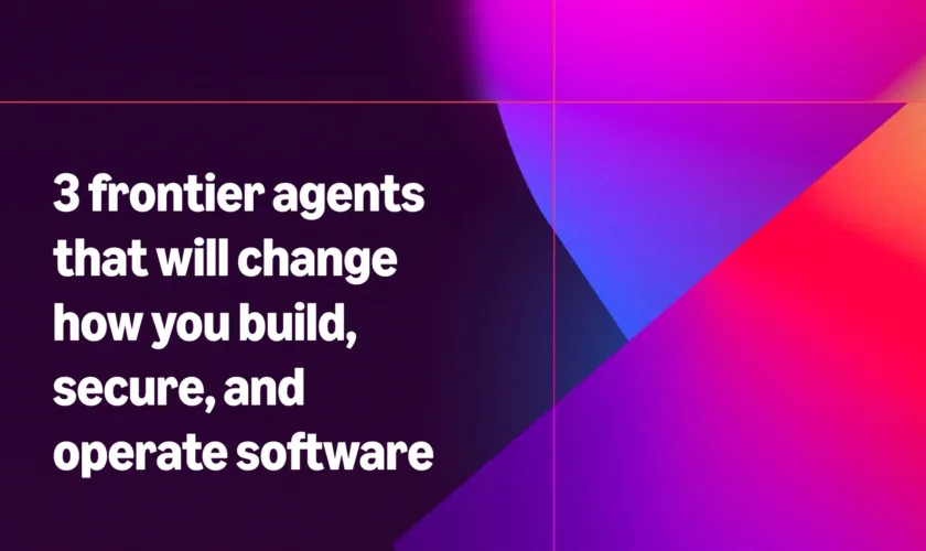 AWS dévoile les frontier agents : des IA autonomes pour le codage et la sécurité 50 AWS dévoile les frontier agents : des IA autonomes pour le codage et la sécurité