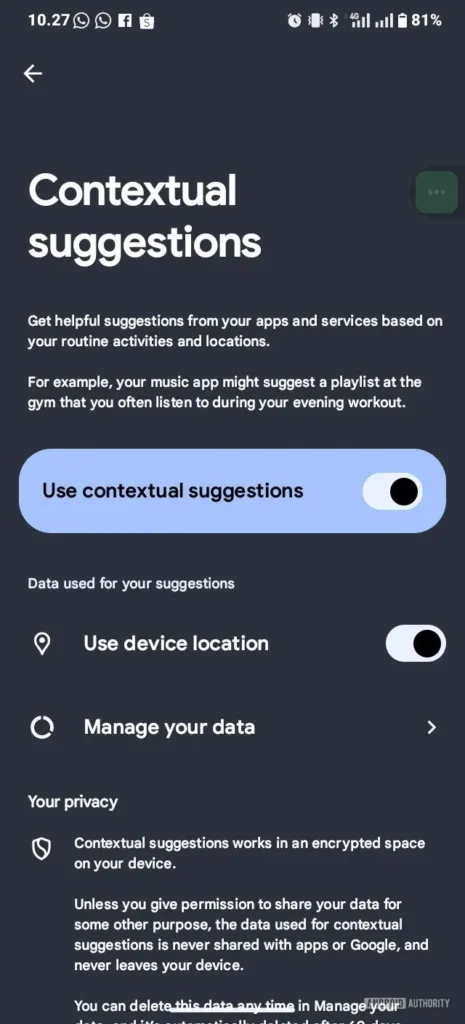 Google teste les Suggestions contextuelles : l’IA intelligente arrive sur plus de smartphones Android 61 android contextual suggestions 2.jpg