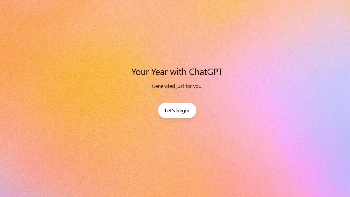 OpenAI lance « Your Year with ChatGPT » : votre rétrospective personnalisée de 2025