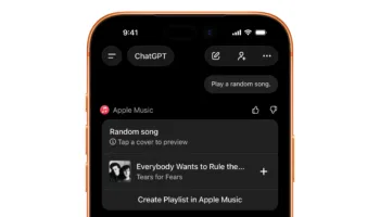 Apple Music s’intègre à ChatGPT : playlists, recommandations et extraits audio via l’IA