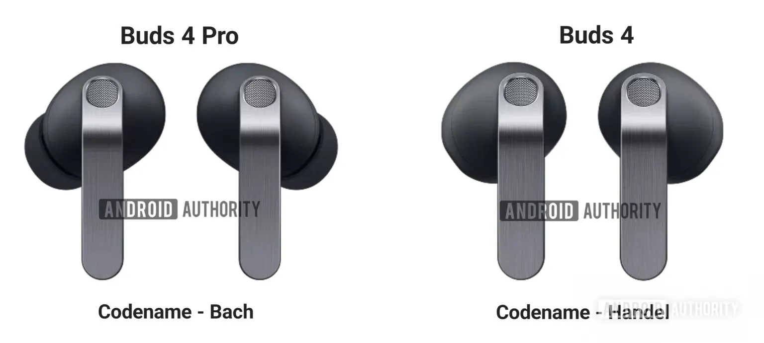 Galaxy Buds 4 & Buds 4 Pro : Samsung prépare un vrai renouveau design pour 2026