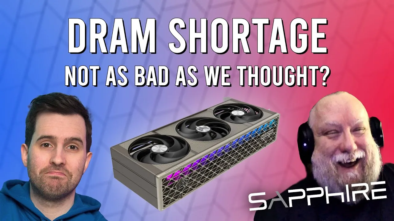 How The DRAM Crisis Will Affect Gaming GPUs (feat. Ed from Sapphire)