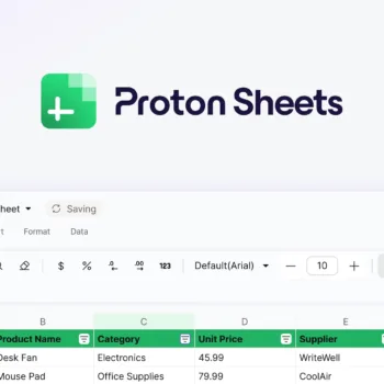 Proton Sheets : le tableur chiffré qui veut détrôner Google Sheets et Excel