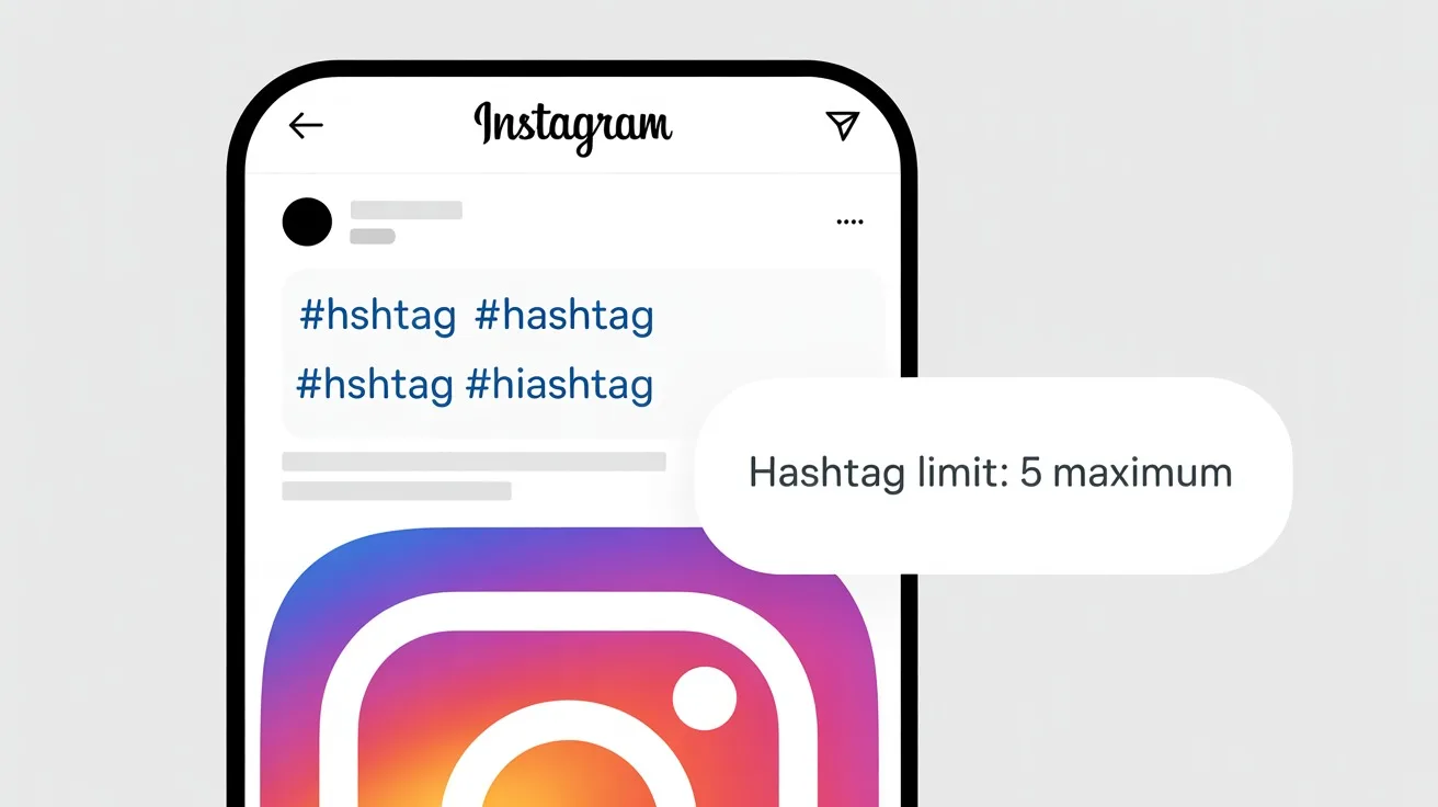Instagram limite les hashtags à 5 par publication pour favoriser la qualité