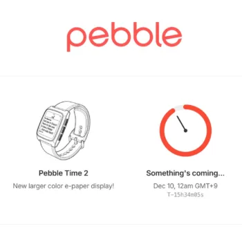Pebble revient : la smartwatch légendaire tease son retour le 9 décembre