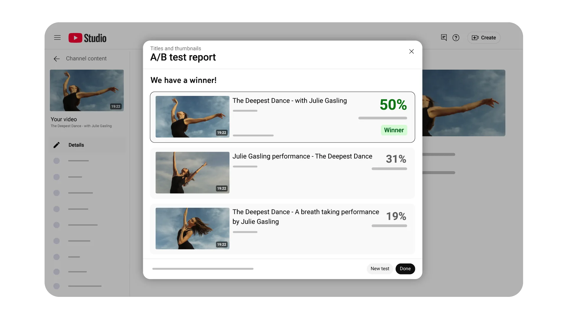 YouTube autorise le test A/B de plusieurs titres pour une même vidéo 49 YouTube autorise le test A/B de plusieurs titres pour une même vidéo