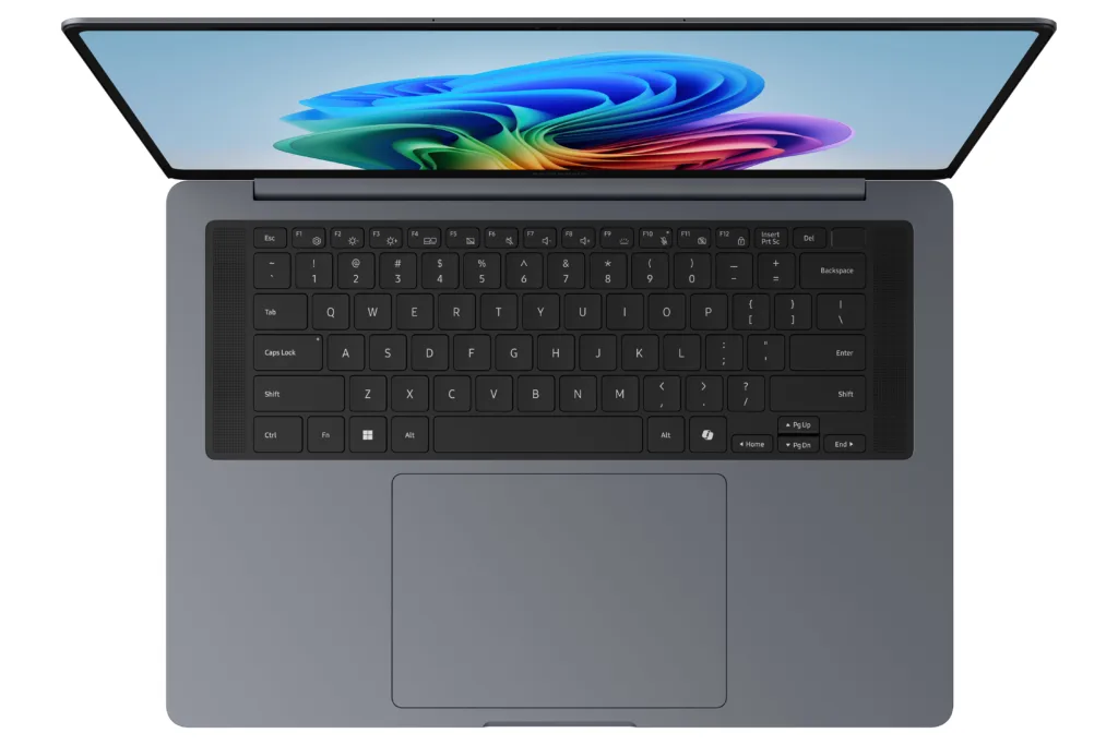 002 galaxy book6 ultra 16 gray top open
