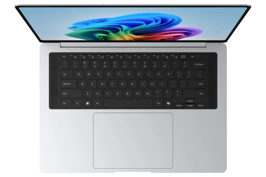 011 galaxy book6 pro 16 silver top open