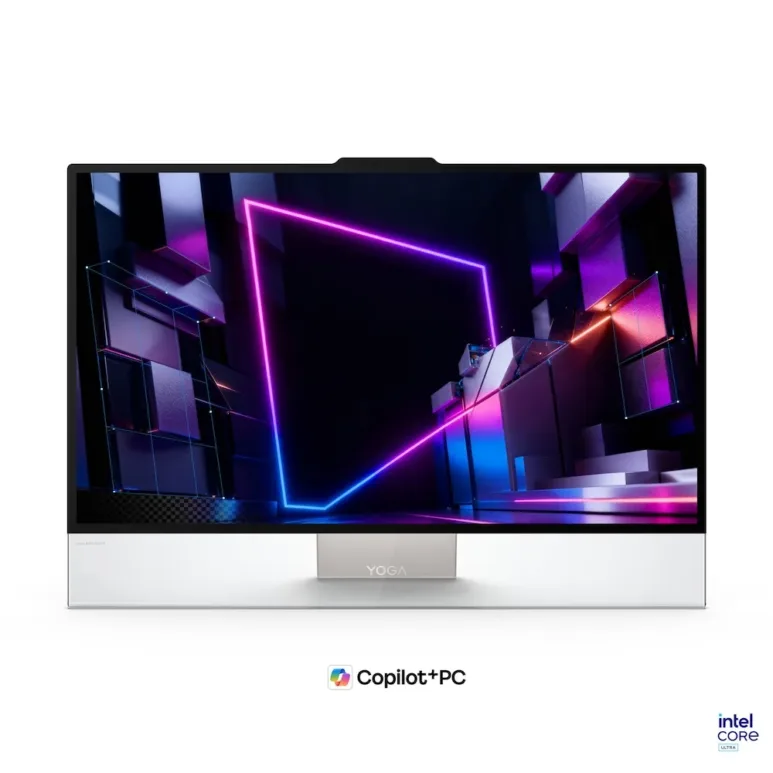 01_Yoga_AIO_i_Aura_Edition_32_Seashell_Front_Facing 01 Yoga AIO i Aura Edition 32 Seashell Front Facing