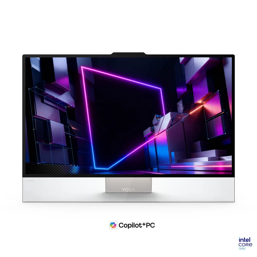 Lenovo Yoga AIO i Aura Edition (2026) : L’iMac Killer à écran OLED et éclairage adaptatif 61 01 Yoga AIO i Aura Edition 32 Seashell Front Facing