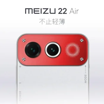 Meizu 22 Air : le smartphone ultra-fin est annulé, mais son design modulaire se dévoile