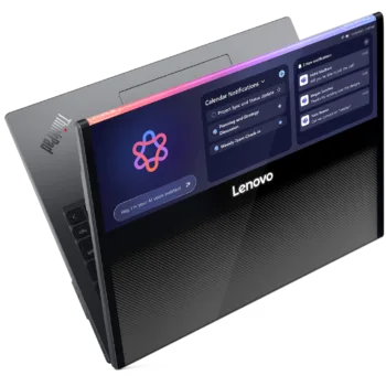 ThinkPad Rollable XD Concept : L'écran qui s'enroule et travaille même fermé au CES 2026