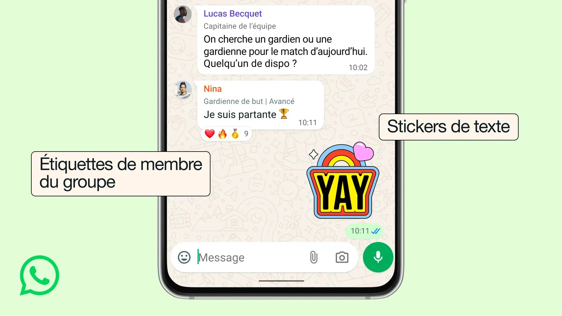WhatsApp : Trois nouvelles fonctions pour enfin organiser vos groupes 57 WhatsApp : Trois nouvelles fonctions pour enfin organiser vos groupes