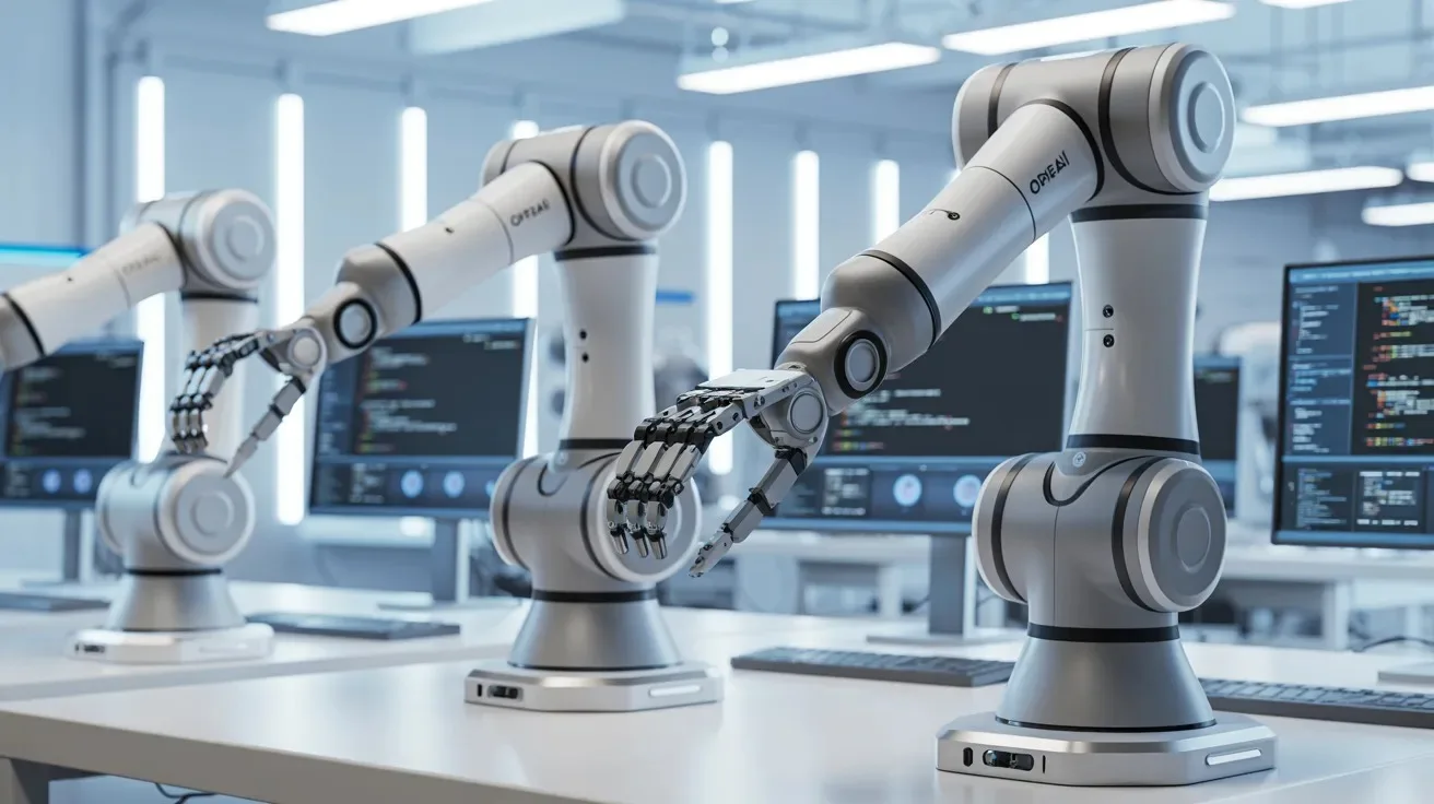 OpenAI avance ses pions en robotique : avant l’humanoïde, la stratégie des « bras » et de la donnée