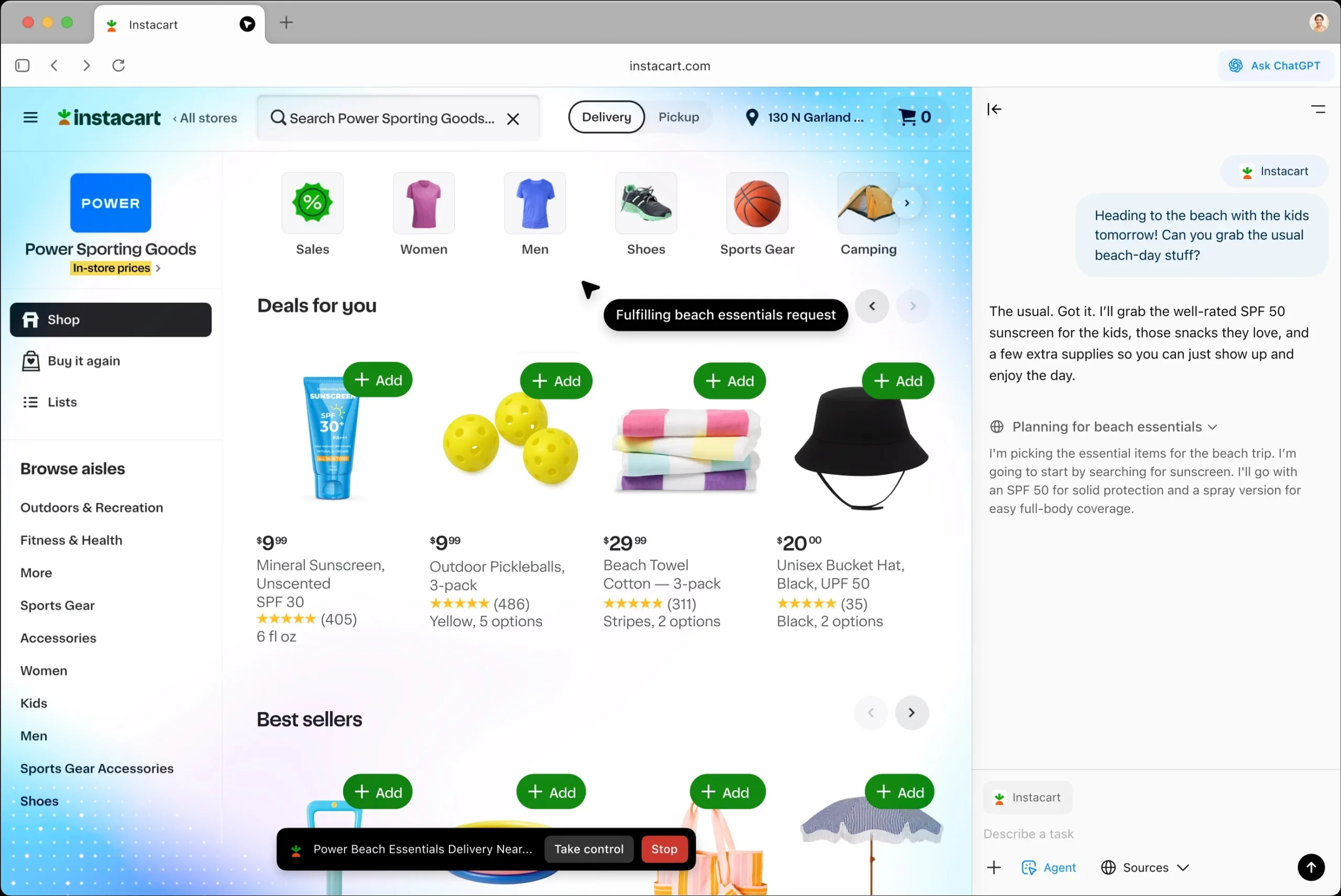 ChatGPT Atlas : Les « Groupes d'onglets » et le mode de recherche auto arrivent sur macOS