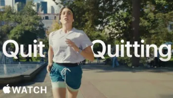 « Quit Quitting » : La campagne musclée dédiée à l'Apple Watch pour sauver vos résolutions 2026