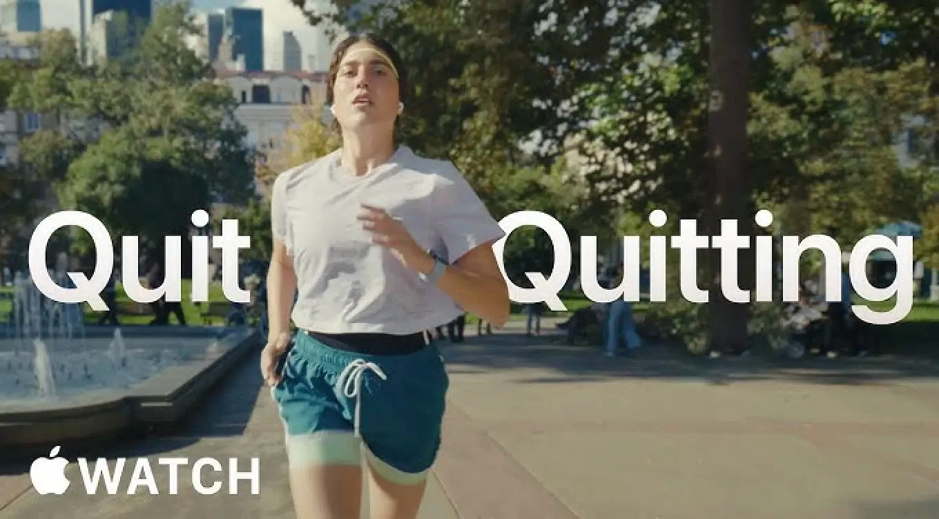 « Quit Quitting » : La campagne musclée dédiée à l'Apple Watch pour sauver vos résolutions 2026 57 « Quit Quitting » : La campagne musclée dédiée à l'Apple Watch pour sauver vos résolutions 2026