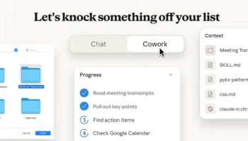 Cowork : Anthropic lance un agent IA sur Mac pour manipuler vos fichiers, sans passer par Claude Code