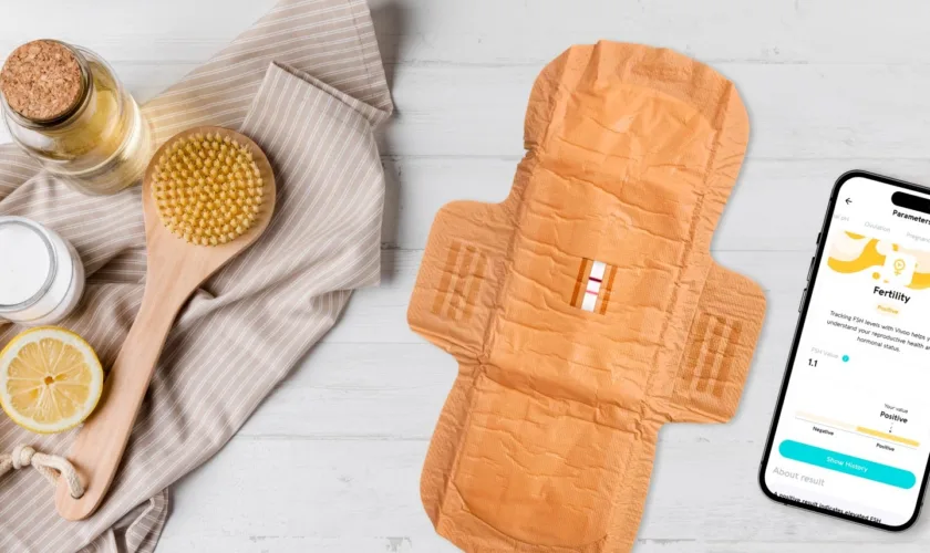 Vivoo dévoile FlowPad, la serviette hygiénique qui teste vos hormones