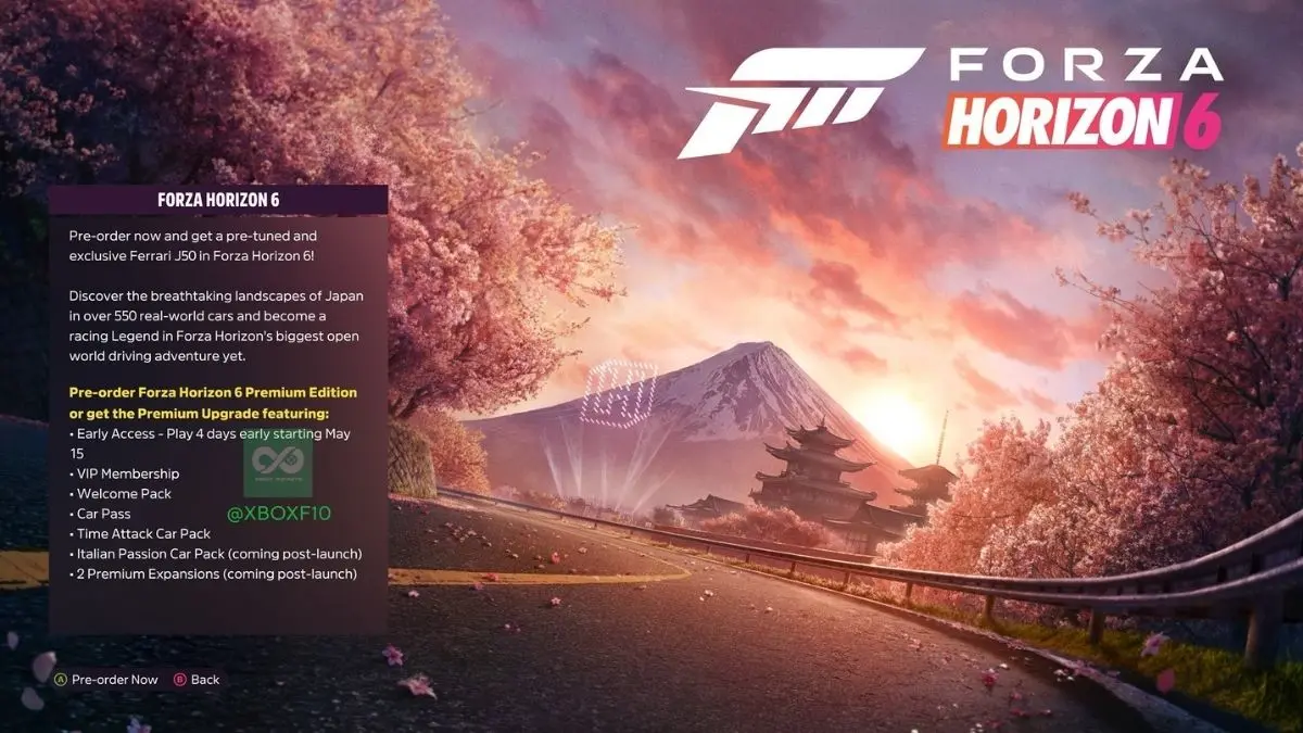 Forza Horizon 6 Release Date Ad