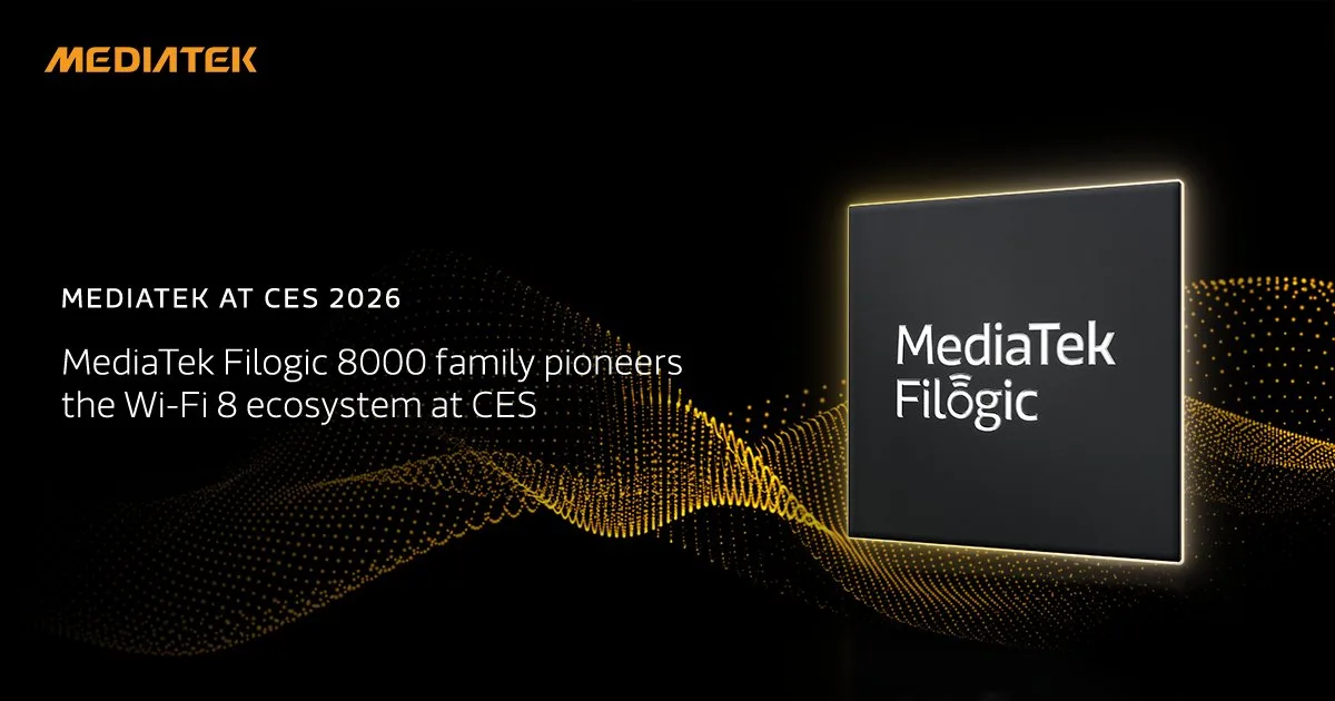 MediaTek Filogic 8000 : le Wi-Fi 8 se concentre sur la fiabilité plutôt que la vitesse au CES 2026