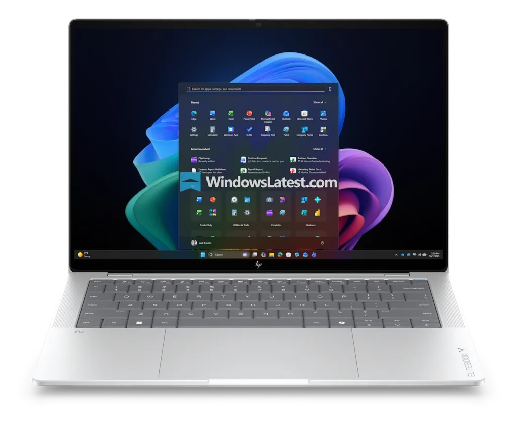Fuite massive HP : Tout le catalogue du CES 2026 dévoilé avant l’heure 67 HP EliteBook X G2a Next Gen AI PC for CES 2026