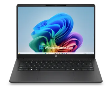 HP OmniBook 3 14 NGAIPC in MicaSilver for CES 2026