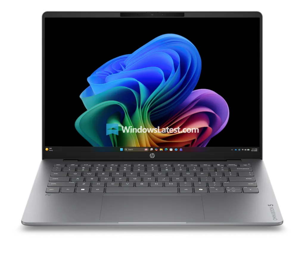 Fuite massive HP : Tout le catalogue du CES 2026 dévoilé avant l’heure 68 HP OmniBook 5 14 NGAIPC OB5 MeteorSilver for CES 2026
