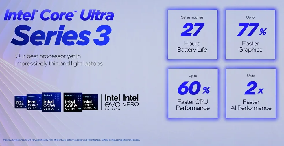 Intel Core Ultra Series 3 Processors evo vPRO Edition 1