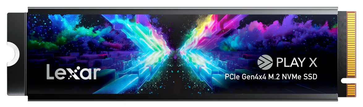 Lexar dévoile AI Storage Core au CES 2026 et redéfinit le stockage pour l’ère de l’IA 61 Lexar Play X PCIe Gen4x4 1