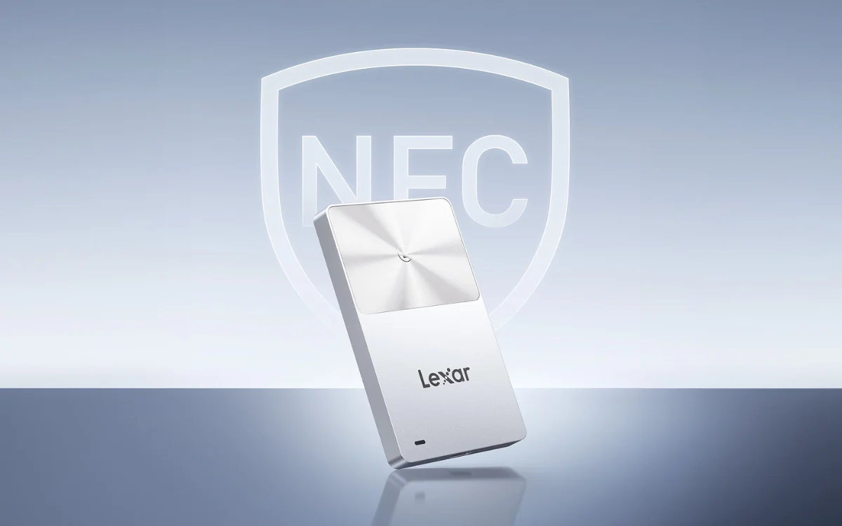 Lexar dévoile AI Storage Core au CES 2026 et redéfinit le stockage pour l’ère de l’IA 62 Lexar TouchLock SSD