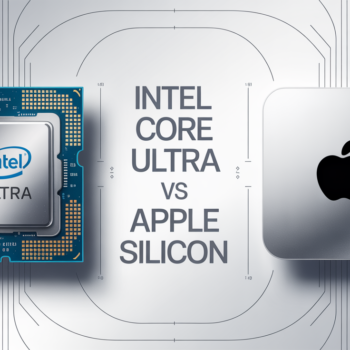 Intel Core Ultra vs Apple Silicon : Quelle philosophie choisir pour votre prochain bureau compact ?