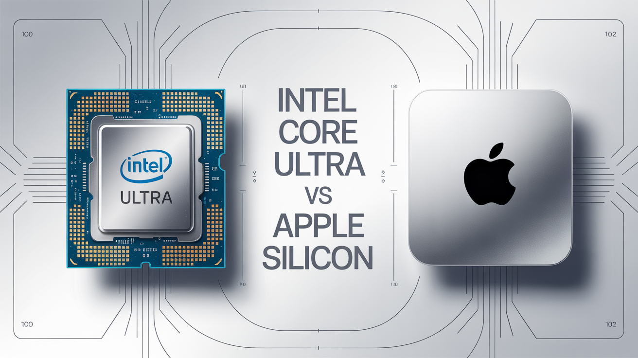 Intel Core Ultra vs Apple Silicon : Quelle philosophie choisir pour votre prochain bureau compact ?