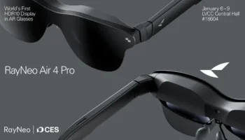 TCL RayNeo Air 4 Pro : Les premières lunettes HDR10 co-signées Bang & Olufsen au CES 2026
