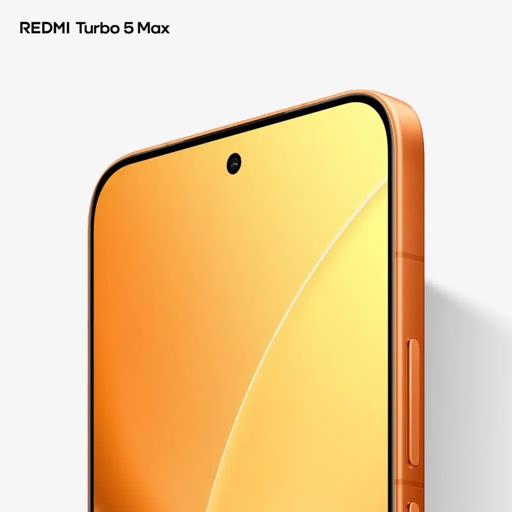 Redmi Turbo 5 Max : Xiaomi lancera le 29 janvier un « flagship de milieu de gamme » 53 Redmi Turbo 5 Max Sunshine Orange