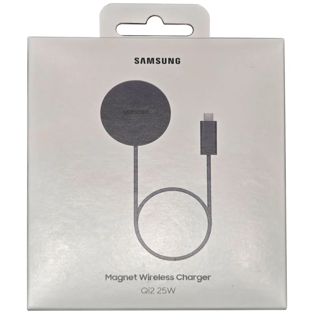 Galaxy S26 Ultra : La recharge Qi2 à 25 W confirmée par une fuite massive 51 Samsung Magnetic Wireless Charger 25 Watts 6 1920x1920 1